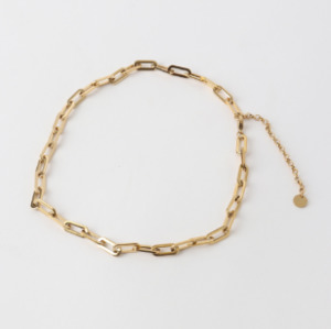 Kia Necklace - 14k PVD Gold