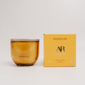 Candle Holders Lanterns Candles: AB CORE CANDLE - REUNION ISLE - French Vanilla & Musk
