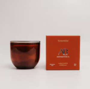 Candle Holders Lanterns Candles: AB CORE CANDLE - YOSEMITE - Cedarwood & Wildflower