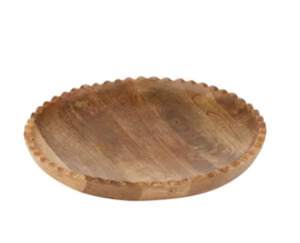 Chopping Boards: Cheri Round Wood Tray