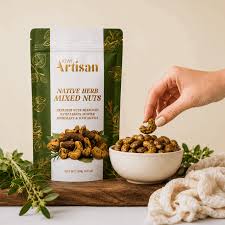 Speciality Foods: Kiwi Artisan Native Herb Mixed Nuts