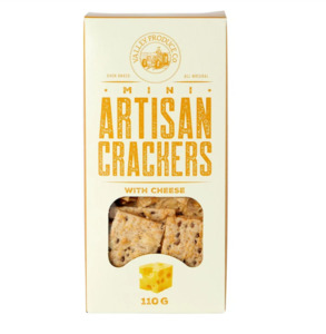 Speciality Foods: Artisan Crackers with Cheese