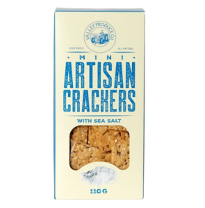 Speciality Foods: Artisan Crackers with Sea Salt