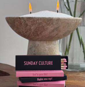 Candle Holders Lanterns Candles: Match Boxes - SUNDAY CULTURE
