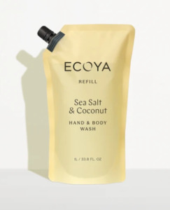 ECOYA Sea Salt & Coconut Hand & Body Wash Refill