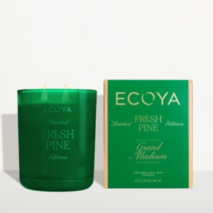 ECOYA Fresh Pine Grand Madison Candle 830gm