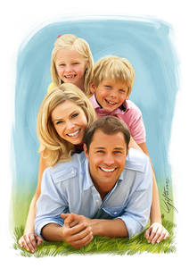 Custom Family Portrait
