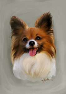Products: Custom Dog Portrait
