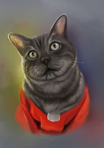 Products: Custom Cat Portrait