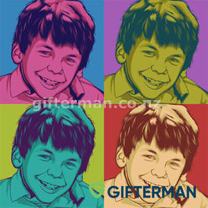 Products: Kid Style Pop Art Portrait