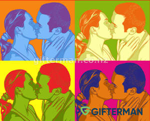 Products: Couple Style Pop Art Portrait