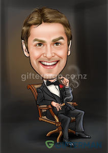 Products: Godfather Caricature