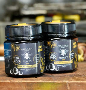 honey: Manuka 250mgo infused  Lions Mane 250gm