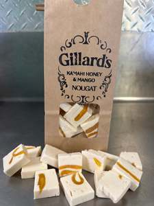 Nougat: Raw Honey and Mango Nougat