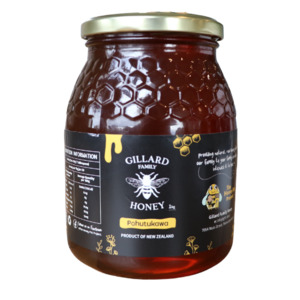 honey: 1kg Raw Pohutukawa Honey