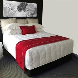 Chapeau Regal 50cm Bed Runner - Pewter