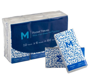 Matthews Tissue Pocket Packs 1/12 Fold 4ply 10s (288/CTN)