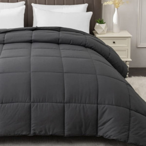 Bedroom: Serendipity COMFORTER 270gsm - Charcoal