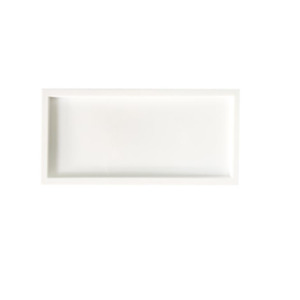 Bathroom: White Gloss Acrylic Amenity Tray