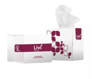 Livi Impressa Facial Tissue Cube 3ply (24/CTN)