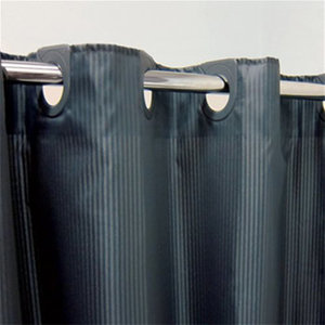 Hookless Shower Curtains - Charcoal