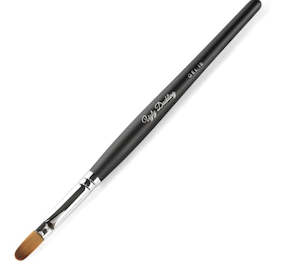New: Gel 10 Brush- Matte Black Wood Handle