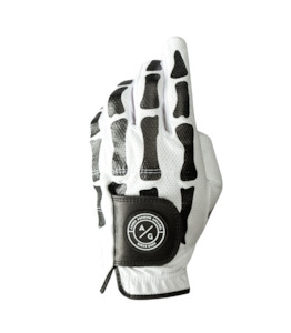 Golf Gloves: Asher White DeathGrip 2.0 Glove - Left