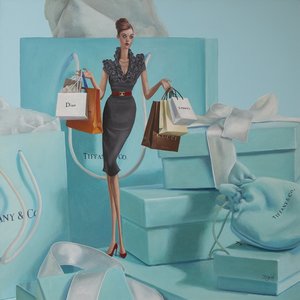 Products: Tiffany - Giraffe Art Gallery
