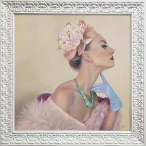 Floral Elegance - Giraffe Art Gallery