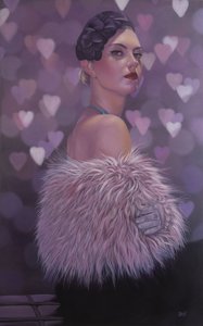 Stolen Glance - Giraffe Art Gallery