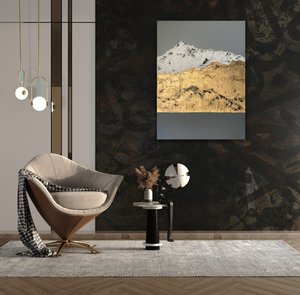 Snow capped Mountain - Available at Wanaka Fine Art Gallery - Giraffe Art Gallery