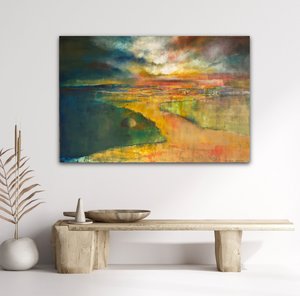 A River Runs Through It - Available at King & Teppett - Giraffe Art Gallery