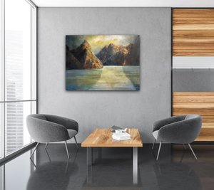 Products: Daybreak II - Giraffe Art Gallery