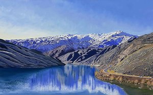 Lake Hawea - Giraffe Art Gallery