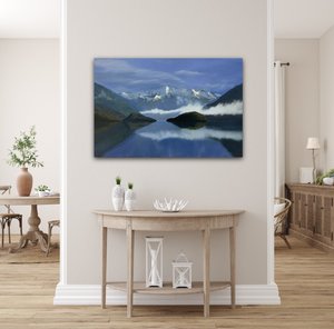 Products: Lake Te Anau - Giraffe Art Gallery