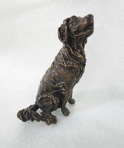 Wait' - bronze casting - Giraffe Art Gallery