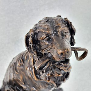 Ready' - bronze casting - Giraffe Art Gallery