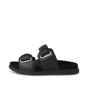 Woden: Lisa Leather - Black