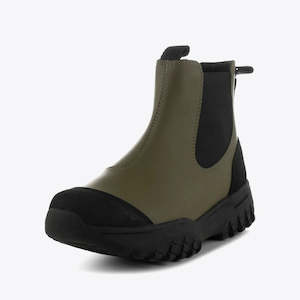 Woden: Magda Track Waterproof - Dark Olive