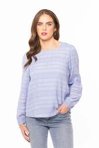 Leila Luca: Wanderlust Top - Cornflower