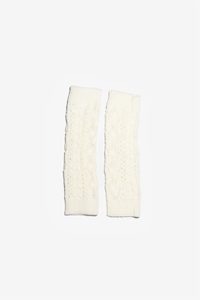 Stilen: Lina Fingerless Gloves - Cream