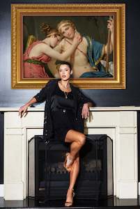 Fate Becker: Worth It Lace Blazer - Black