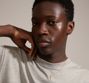 Pilgrim Jewellery: Daisy Recycled Cross Pendant Necklace - Gold Plated