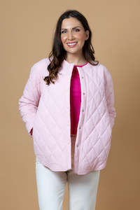 Coats: Stevie Quilted Jacket - Pink