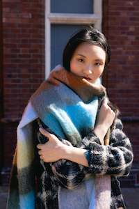 Scarves: The Jumbo Scarf - Aqua Haze