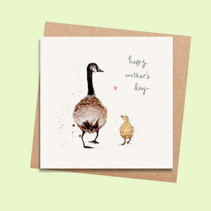 Mother's Day Goose Card