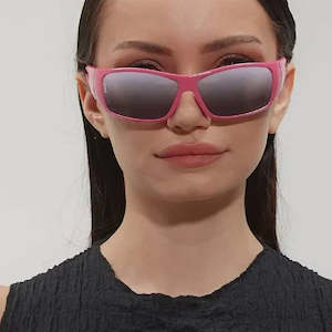 Amari Sunglasses - Pink/Mirror.