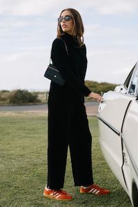 Titchie: Lay Back Pant - Black