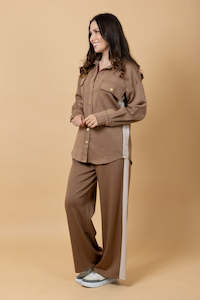 Sullivan Trackpant - Brown