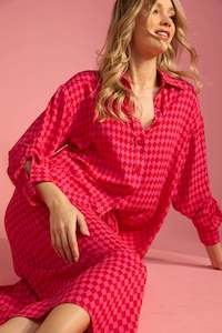 Haven: Casablanca Shirt - Chilli/Pink